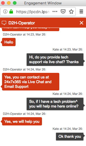 Dollar2host.com support chat