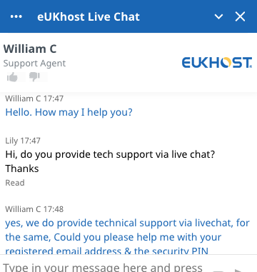 eukhost.com support chat