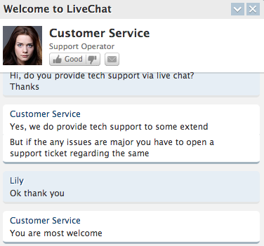 Host-Ed.net support chat