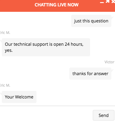 Midphase.com support chat