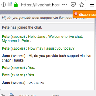 Hostmetro.com support chat

