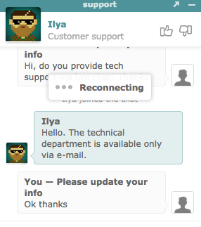 Sitevalley.com support chat