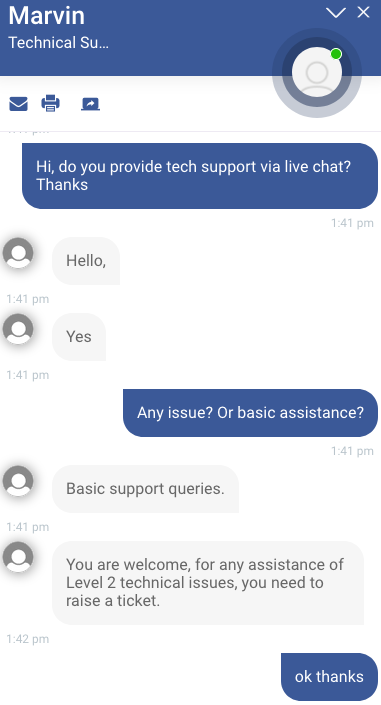 Accuwebhosting.com support chat