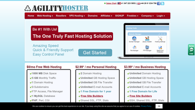 AgilityHoster.com Thumbnail