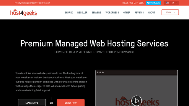 Host4Geeks.com Thumbnail