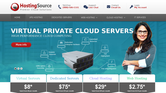 HostingSource.com Thumbnail