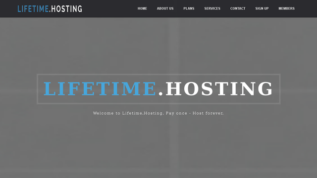 Lifetime.Hosting Thumbnail