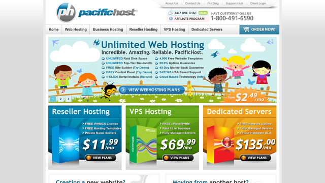 PacificHost.com Thumbnail