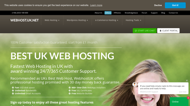 WebHost.uk.net Thumbnail