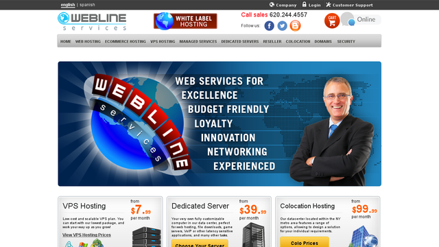 Webline-services.com Thumbnail