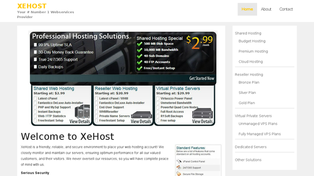 XeHost.net Thumbnail